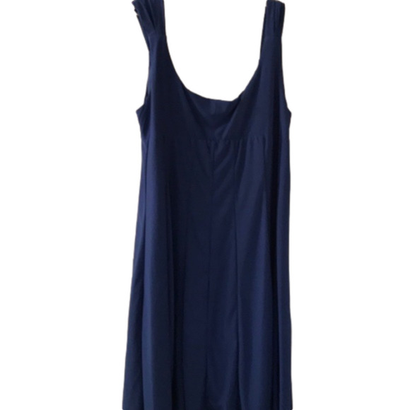 Never Worn! Royal Blue Empire Waist Dress (Knee Length) - Picture 3 of 11